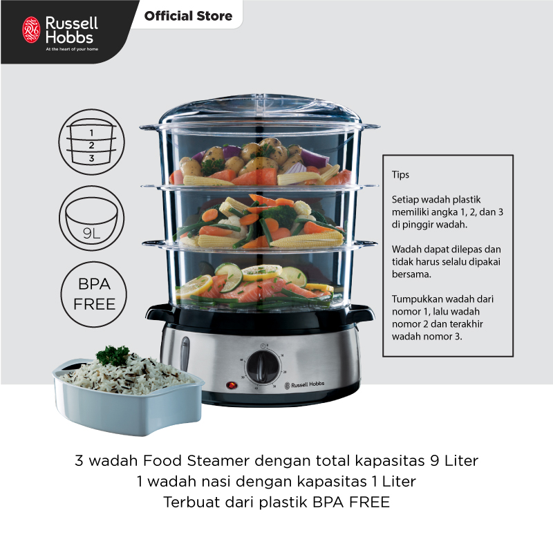 steam cooker russell hobbs